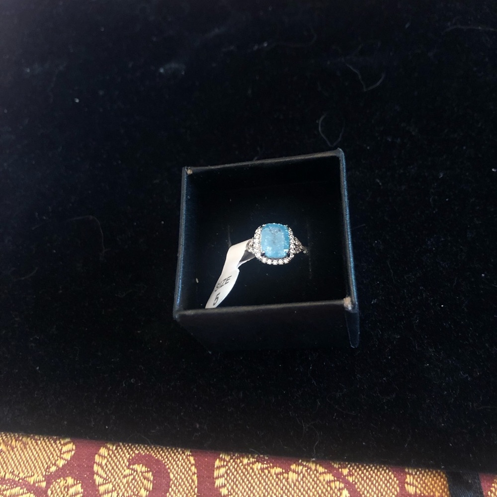 The Bella Rose Ring.  Size 5